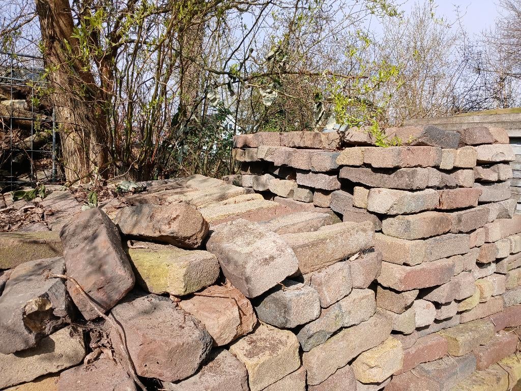 35 m2 oude walen gebakken, Ophalen, Gebruikt, 10 m² of meer, Klinkers