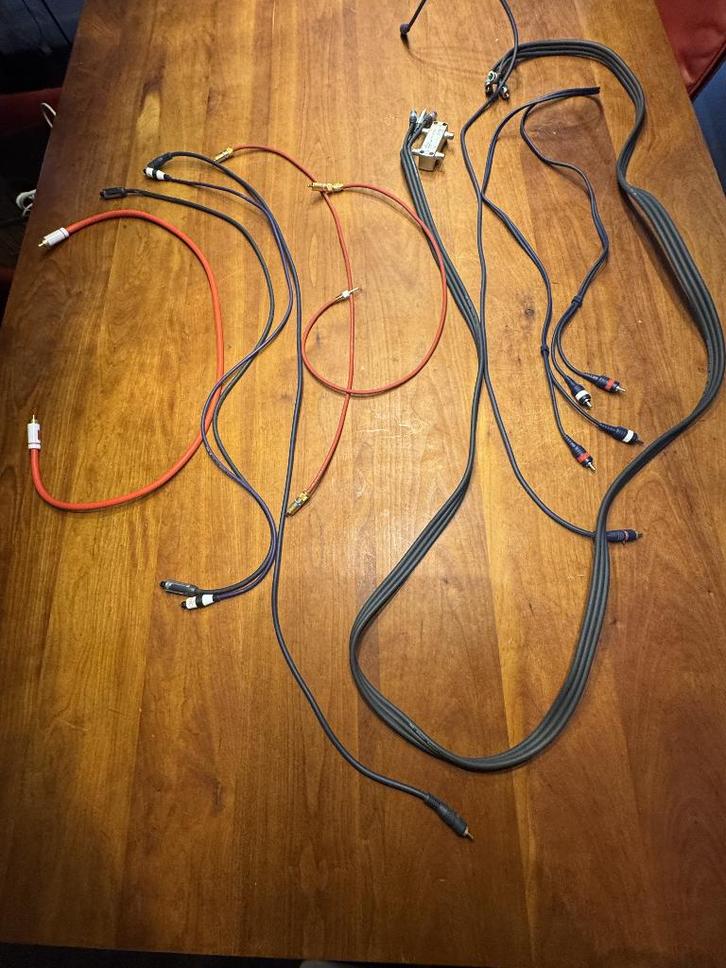 audio kabels, Audio, Tv en Foto, Audiokabels en Televisiekabels, Zo goed als nieuw, Overige kabels, Minder dan 2 meter, Verzenden