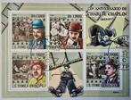 Charlie Chaplin 5 blokken 1 postzegel, Ophalen, Overige thema's