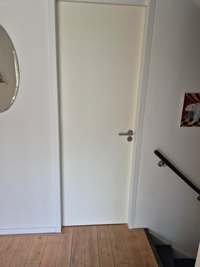 8 Opdekdeuren 211.5 x 73 cm, Ophalen of Verzenden, Gebruikt, Binnendeur, 200 tot 215 cm