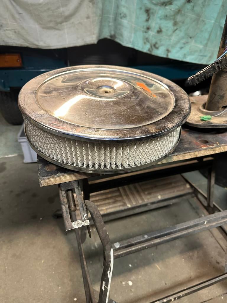 Chevrolet GM chrome luchtfilter nieuw, Auto-onderdelen, Filters, Universele onderdelen, Gebruikt, Ophalen of Verzenden