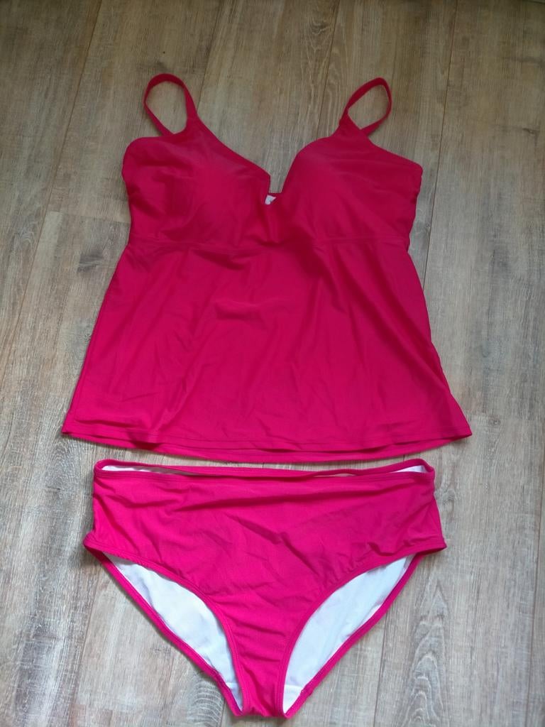 Bonprix tankini maat 50, Kleding | Dames, Badmode en Zwemkleding, Ophalen of Verzenden, Zo goed als nieuw, Zwart, Badpak