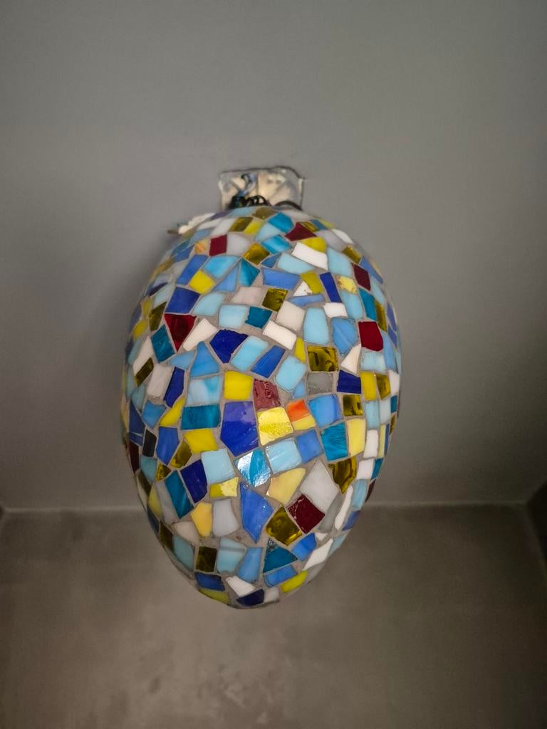 Marrakech hanglamp mozaiek in goede staat, Ophalen of Verzenden, Zo goed als nieuw, Licht