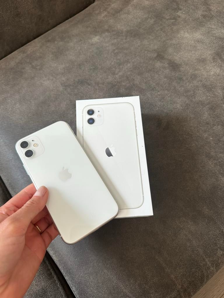 Apple iPhone 11 64GB Wit - Zo goed als nieuw, Telecommunicatie, Mobiele telefoons | Apple iPhone, Verzenden, Wit, IPhone 11, Zo goed als nieuw