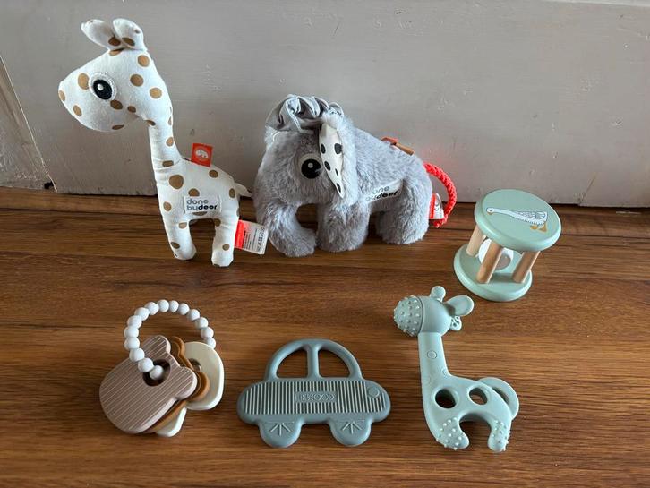 Babyspeelgoed pakket: Done by Deer, Little Dutch, Liewood, Kinderen en Baby's, Speelgoed | Babyspeelgoed, Zo goed als nieuw, Overige typen