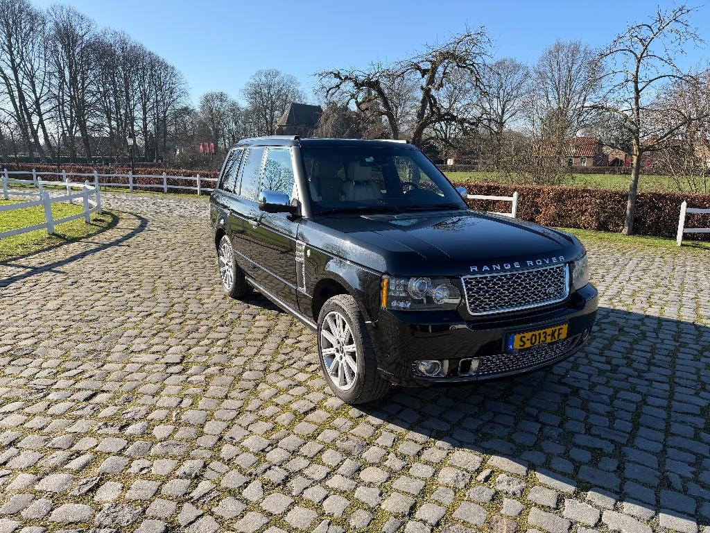 Land Rover Range Rover 5.0 V8 AUT 2011 Zwart, Auto's, Land Rover, Particulier, 360° camera, 4x4, ABS, Achteruitrijcamera, Adaptieve lichten