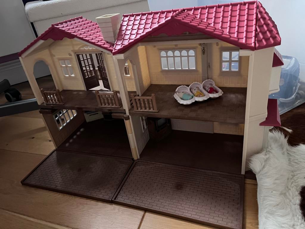 Sylvanian familie, Ophalen of Verzenden, Gebruikt, Poppenhuispop