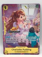 Charlotte Pudding OP03-112 Championship 25-26 One Piece Card, Ophalen of Verzenden, Zo goed als nieuw
