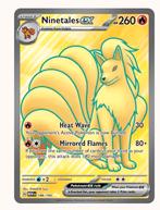 Ninetales ex - Pokémon kaart, Ophalen of Verzenden, Zo goed als nieuw, Losse kaart