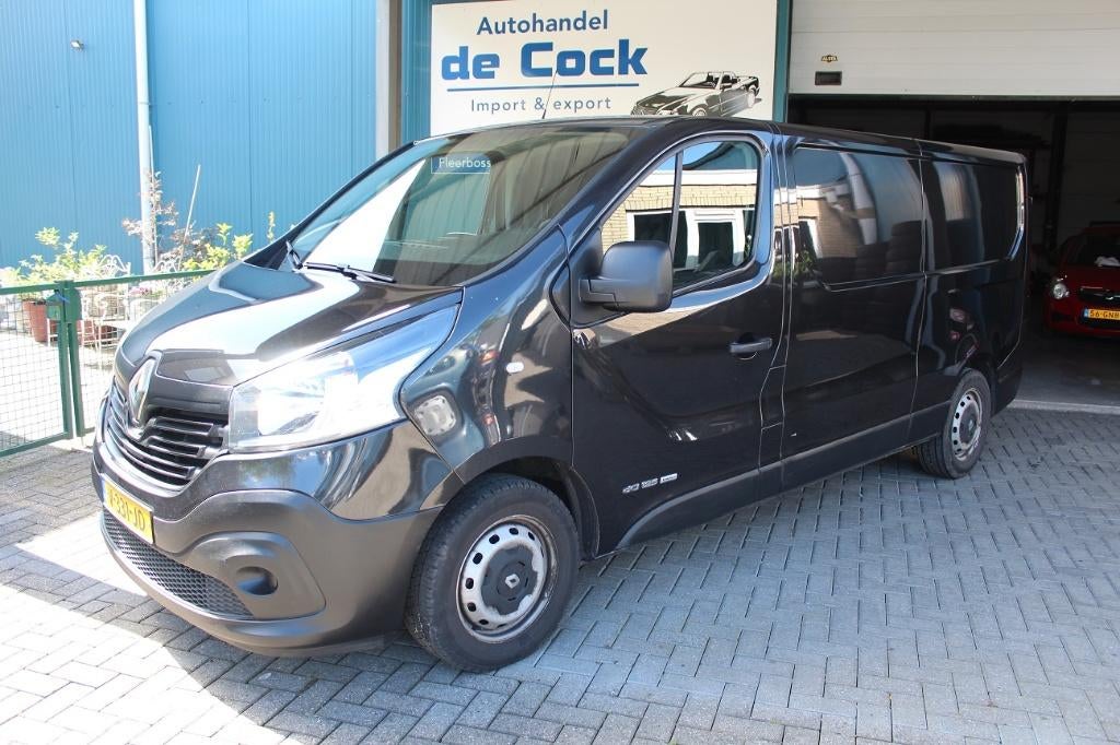 Renault Trafic 1.6 dCi*T29*L2H1*Comfort Energy*Navi*, Auto's, Bestelauto's, 4 cilinders, Renault, Zwart, Origineel Nederlands
