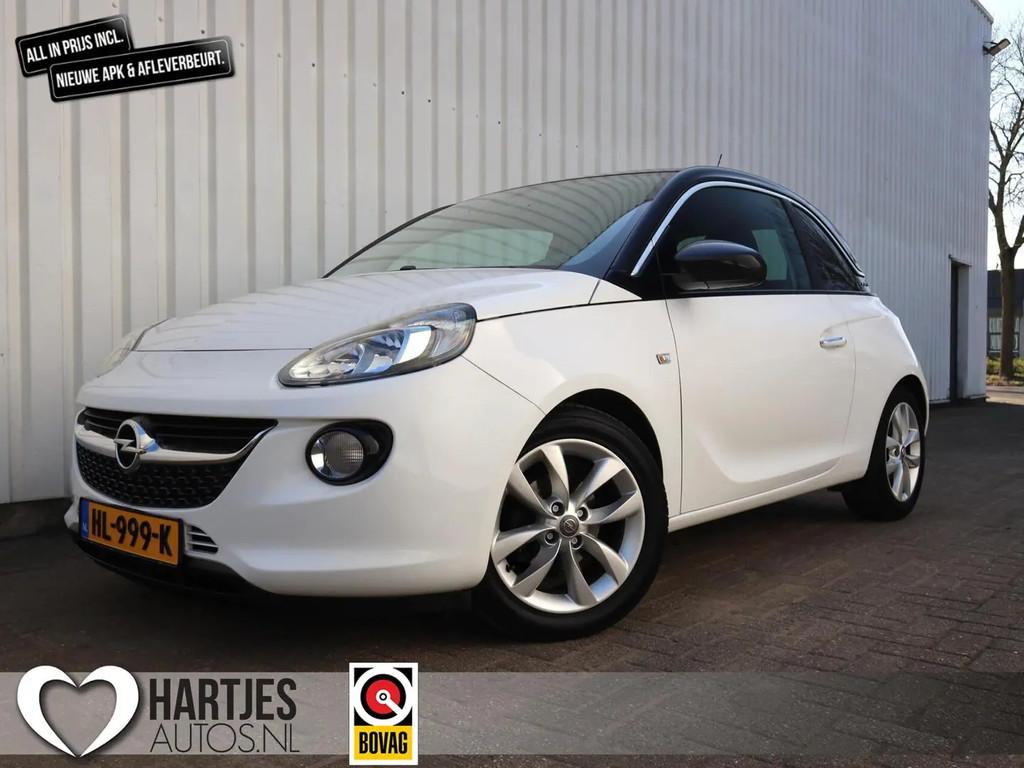 Opel ADAM 1.0 Turbo Jam (Vol-Opties!) Two-Tone € 7.950,00, ADAM, 1041 kg, 4 stoelen, Wit