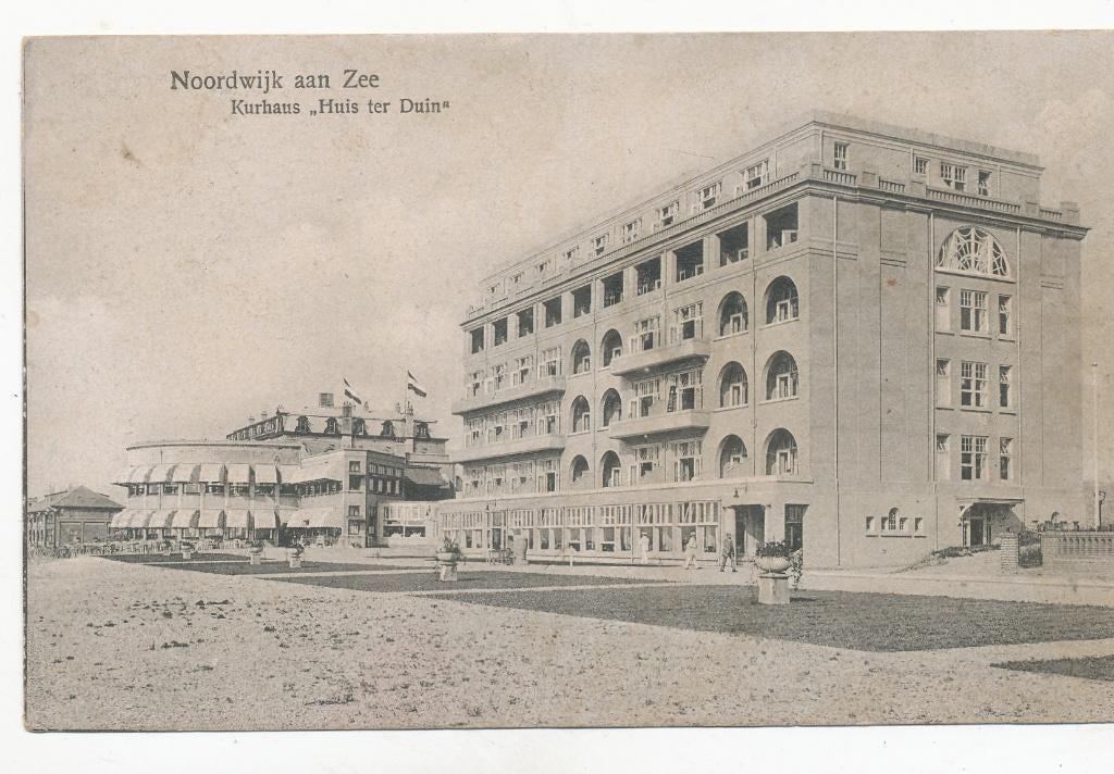 Noordwijk aan Zee 1924 Kurhaus, Verzenden, 1920 tot 1940, Gelopen, Zuid-Holland