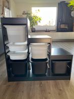 IKEA Trofast Opbergcombinatie met Bakken - Zwart, Ophalen, Gebruikt, Kast