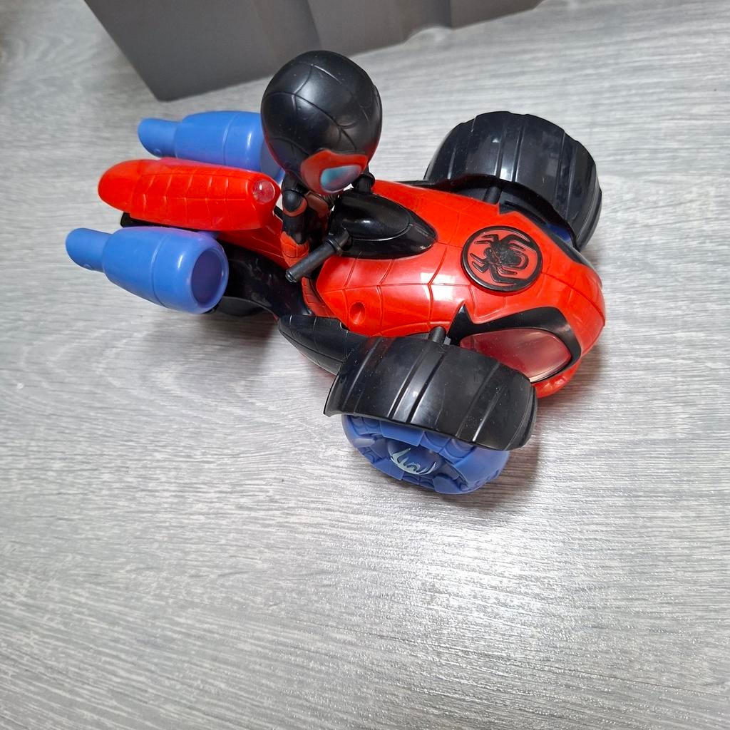 Spiderman auto met licht geluid, Ophalen