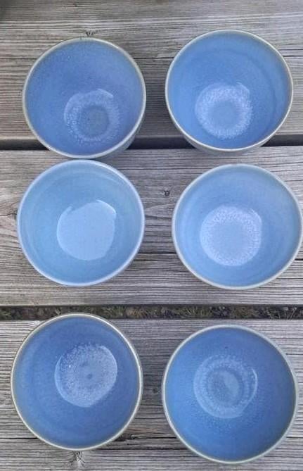 Hema servies Porto schaaltjes 10 cm blauw 6 x, Huis en Inrichting, Ophalen, Aardewerk, Overige stijlen, Schaal of Schalen