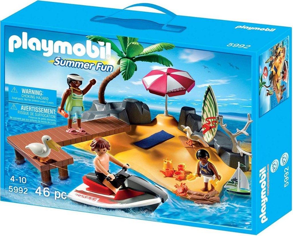 Playmobil 5992 Leisure holiday island / vakantie-eiland, Ophalen, Gebruikt, Complete set