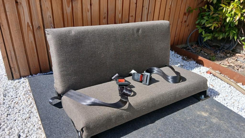 Extra autobank voor achterin, Ophalen, Gebruikt