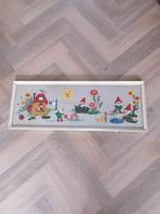 vintage kabouter schilderij, Ophalen of Verzenden, Gebruikt