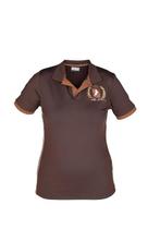 Bruine Horka Miami polo maat M, Dressuur, Nieuw, Ophalen of Verzenden, Info@horka.com