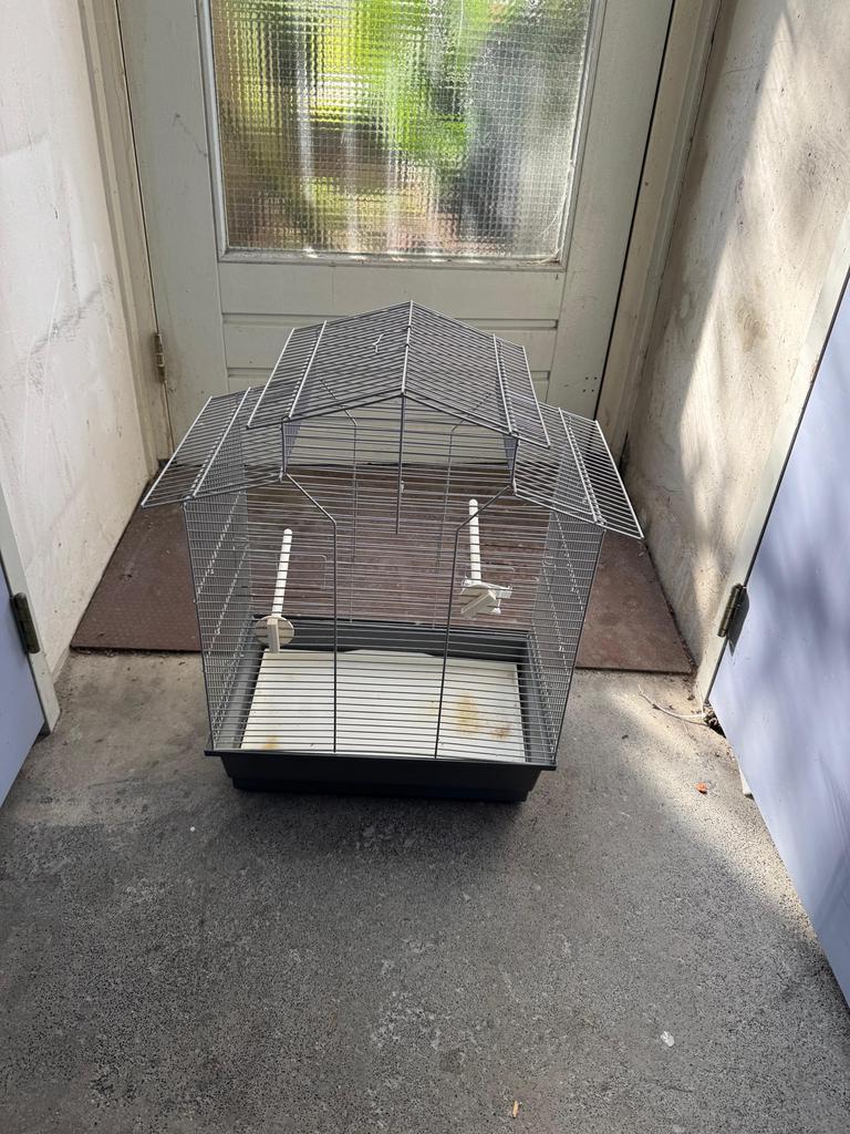 Parkiet kooi, Ophalen of Verzenden, Zo goed als nieuw, Metaal, Vogelkooi