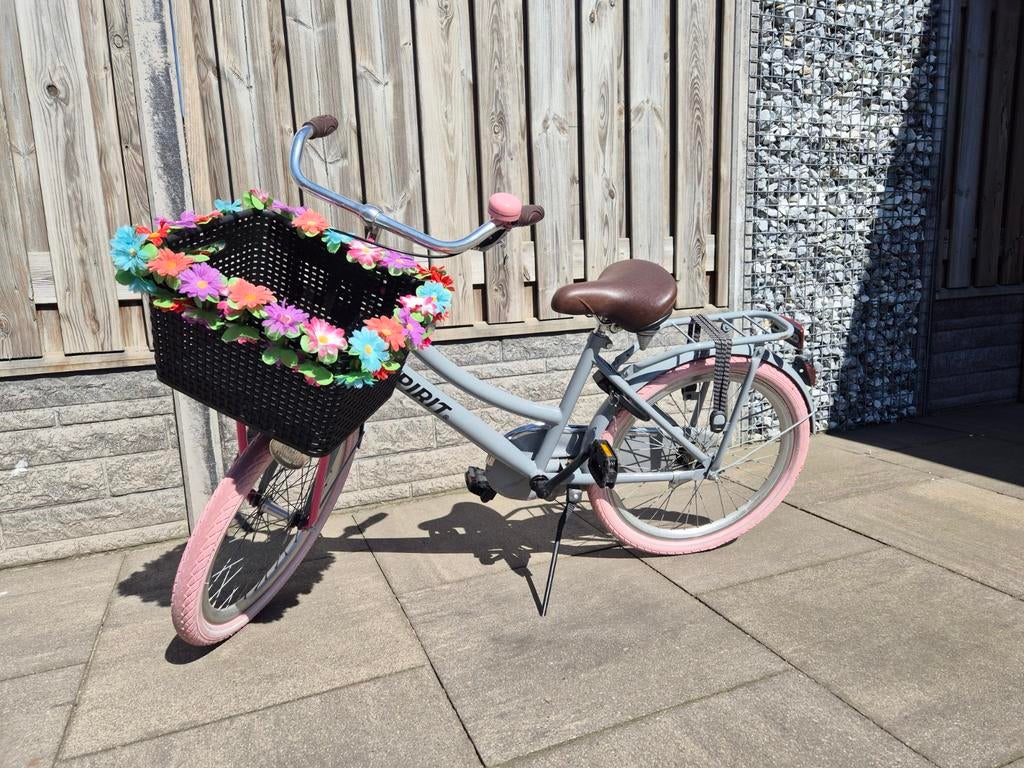 Spirit 22 inch meisjesfiets, Ophalen, Terugtraprem, 22 inch, Gebruikt