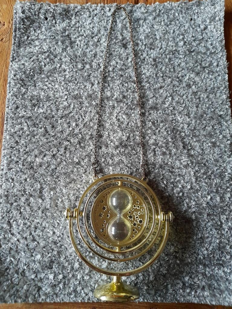 Harry Potter Tijdverdrijver - Time Turner, Ophalen of Verzenden, Zo goed als nieuw, Replica