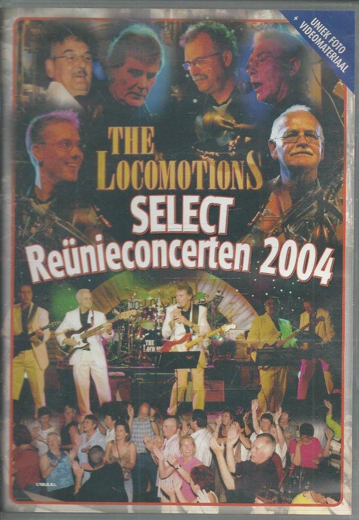 The Locomotions - Select reunieconcerten 2004, Cd's en Dvd's, Dvd's | Muziek en Concerten, Alle leeftijden, Ophalen of Verzenden