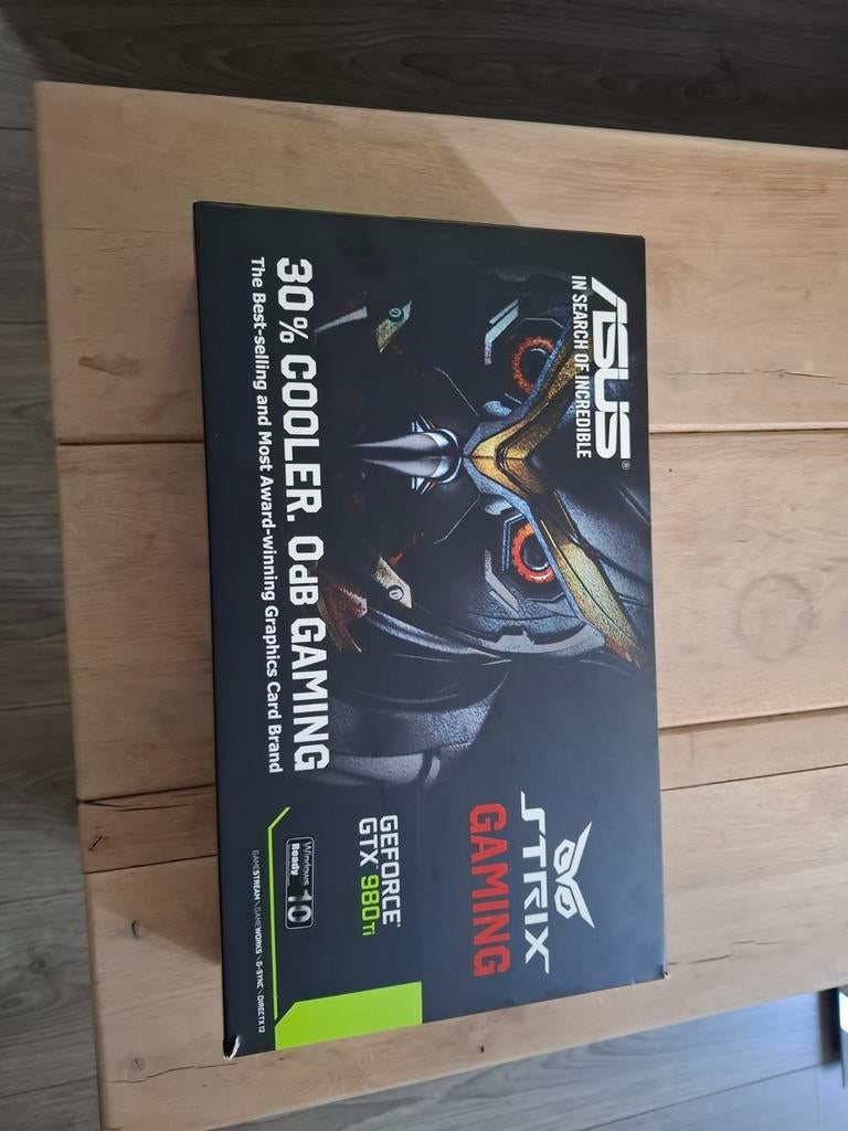 ASUS ROG Strix GeForce GTX 980 Ti Gaming Videokaart, Computers en Software, Videokaarten, PCI-Express 3, Ophalen of Verzenden