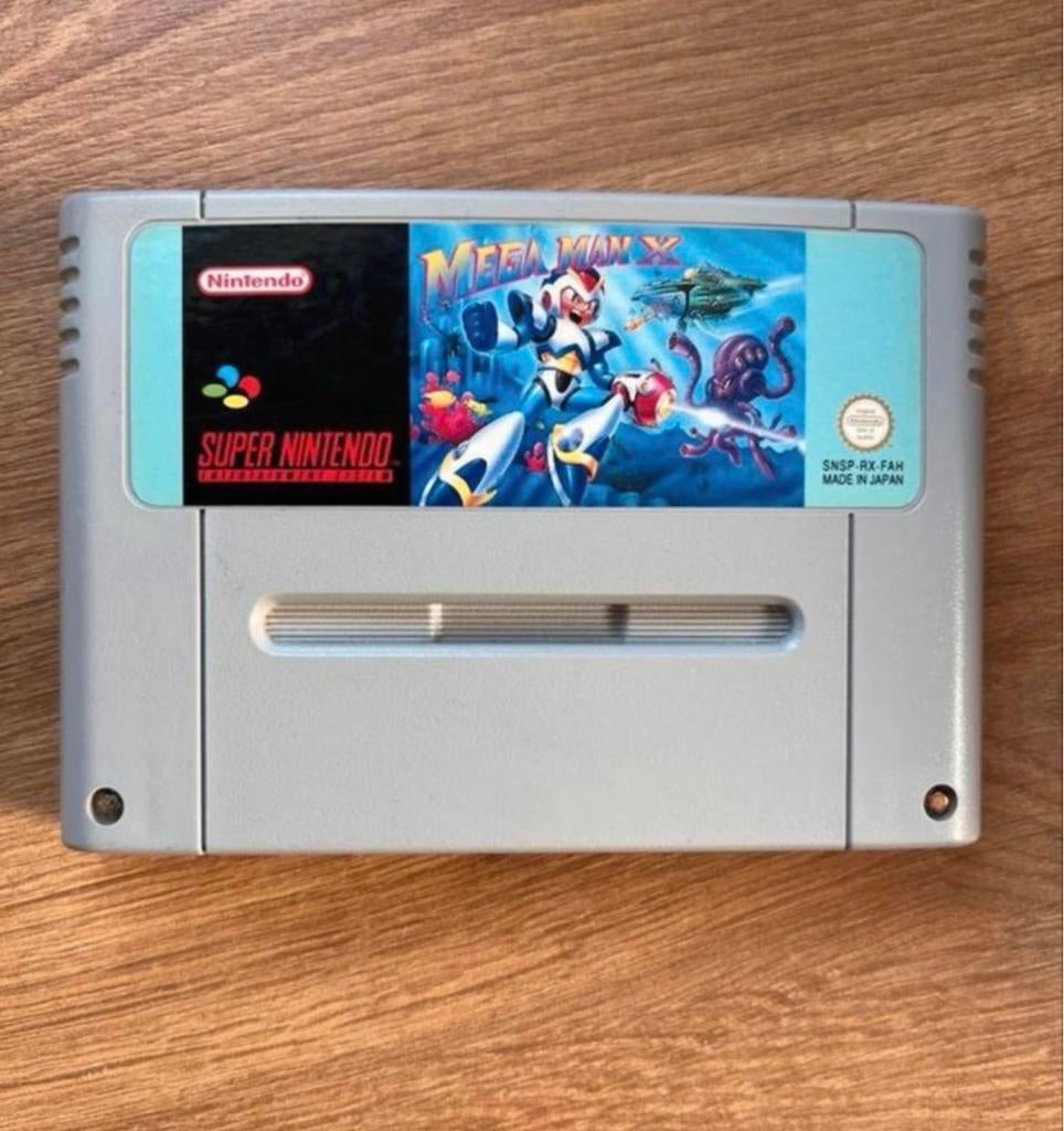 Mega Man X - Super Nintendo (SNES) - Losse cartridge, Gebruikt, 1 speler, Ophalen of Verzenden, Platform