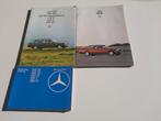 Mercedes W123 Brochures en Handleiding (Duits), Ophalen of Verzenden