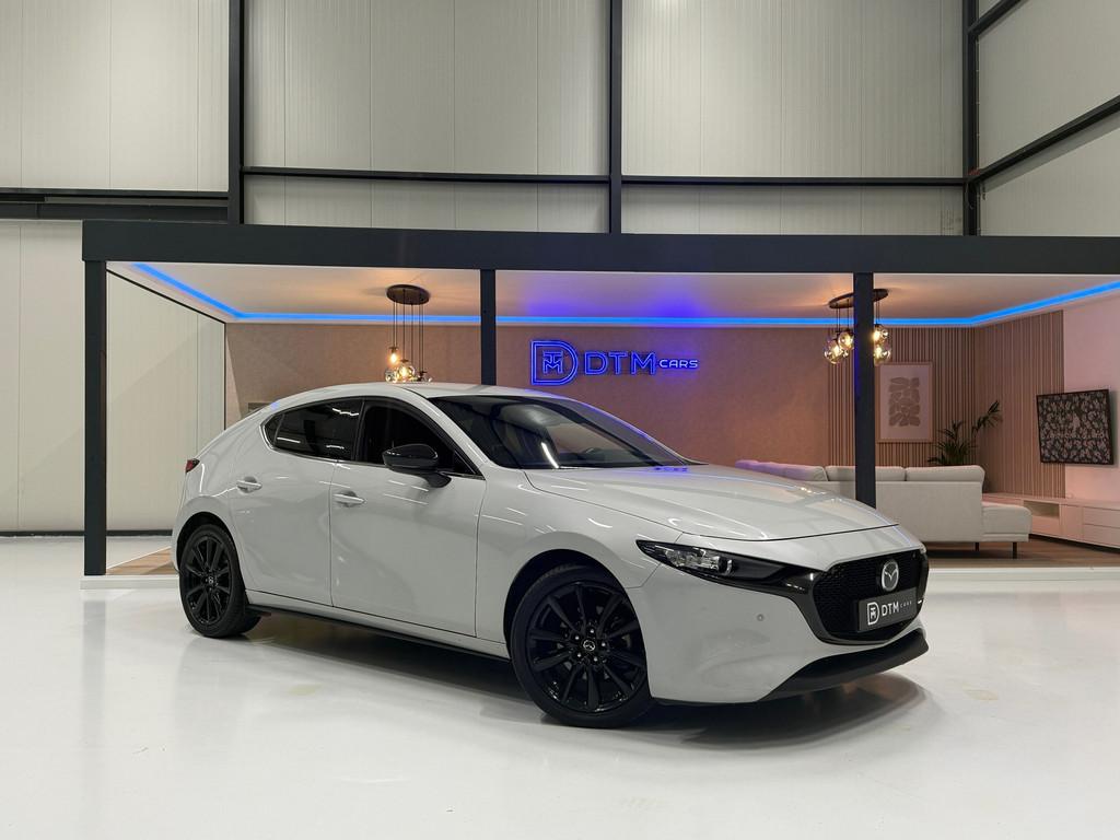 Mazda 3 2.0 e-Hybrid Aut 150 Homura Navi Hud Camera PDC Led, Auto's, Mazda, 1998 cc, Stof, Gebruikt, Euro 6