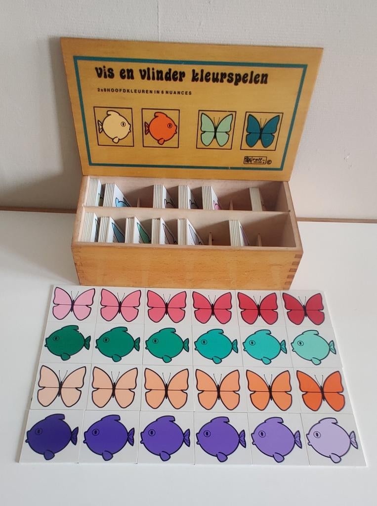 Rolf I Vis en vlinder kleurspelen, Kinderen en Baby's, Speelgoed | Educatief en Creatief, Ophalen
