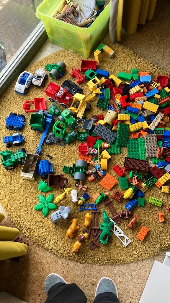 Duplo, Kinderen en Baby's, Speelgoed | Bouwstenen, Ophalen, Zo goed als nieuw