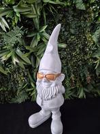 Leuke kabouter met bril - 41cm polyester beeld, Ophalen of Verzenden