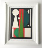 Auguste Herbin color pochoir 1952, Ophalen of Verzenden