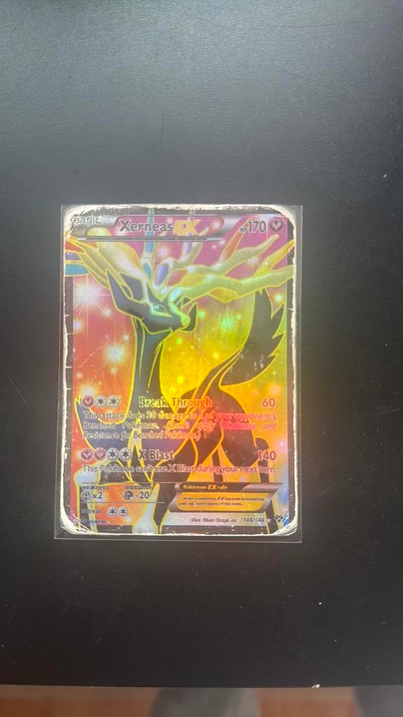 Xerneas ex 146/146 full art, Ophalen of Verzenden, Zo goed als nieuw
