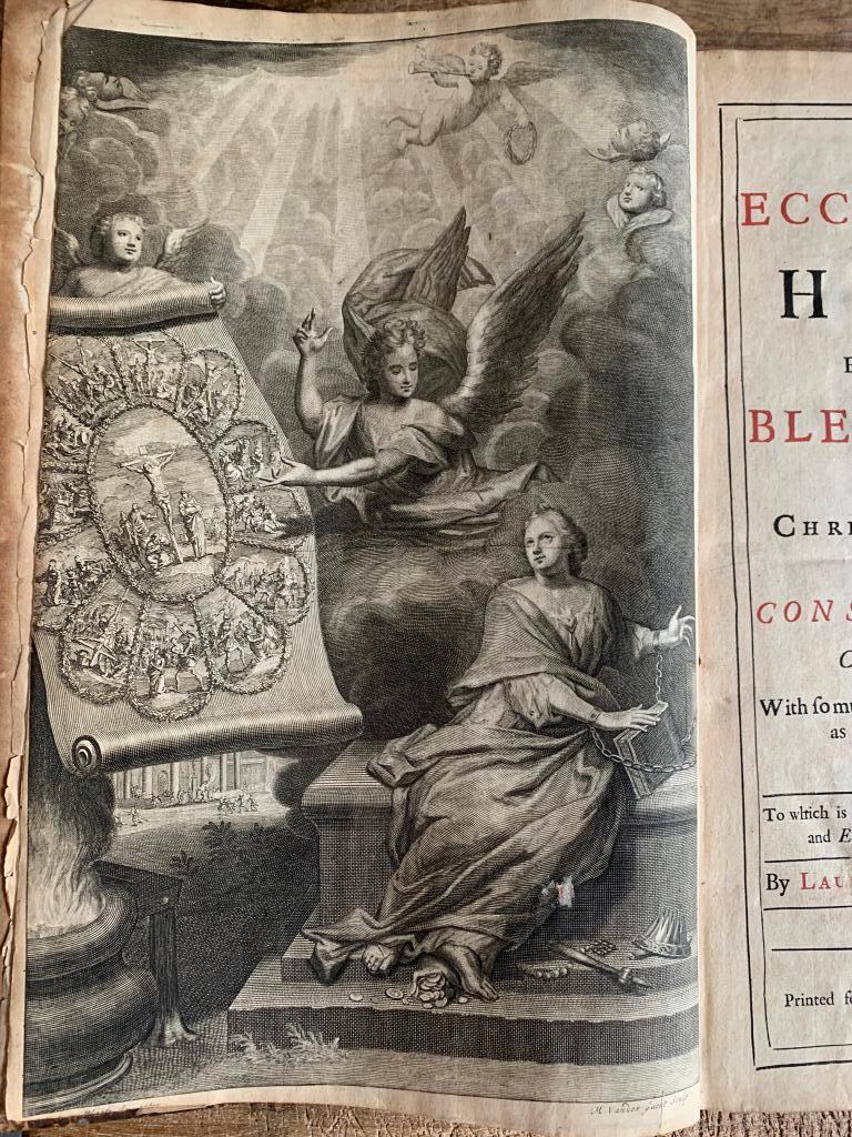 General ecclesiastical history 1719 in leren band, Ophalen of Verzenden