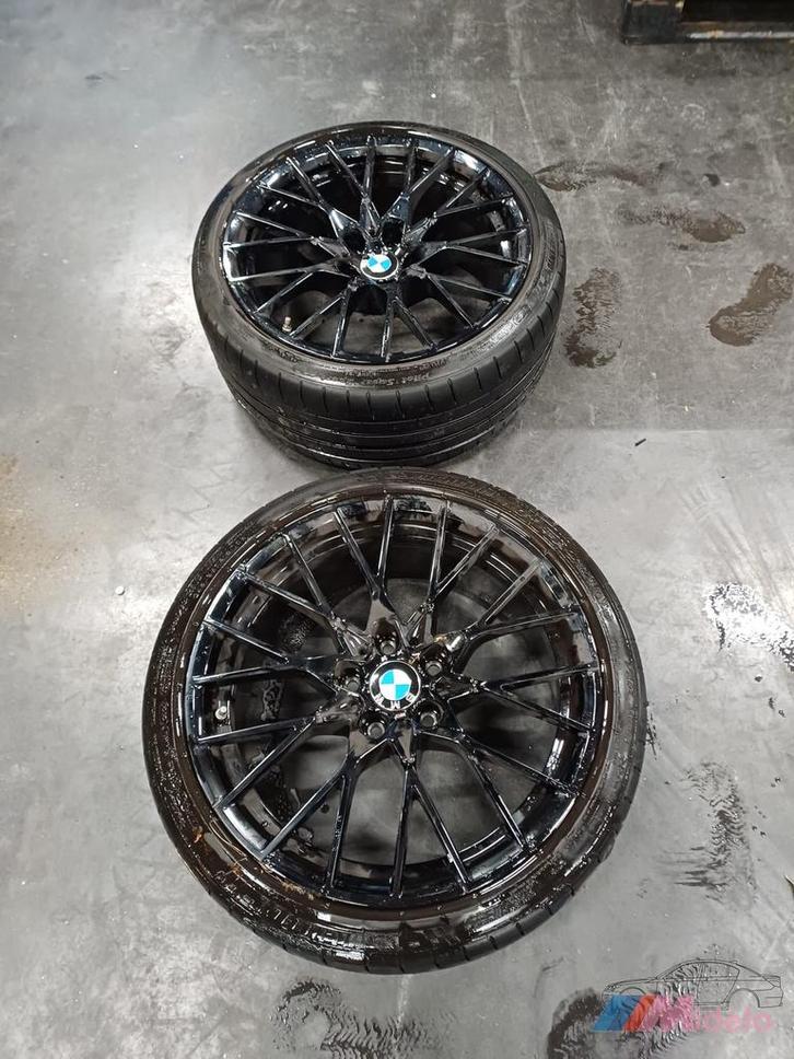 BMW M2 VELGEN ZWART ORIGINEEL 9502212, Auto-onderdelen, Overige Auto-onderdelen, BMW, Gebruikt, Ophalen of Verzenden