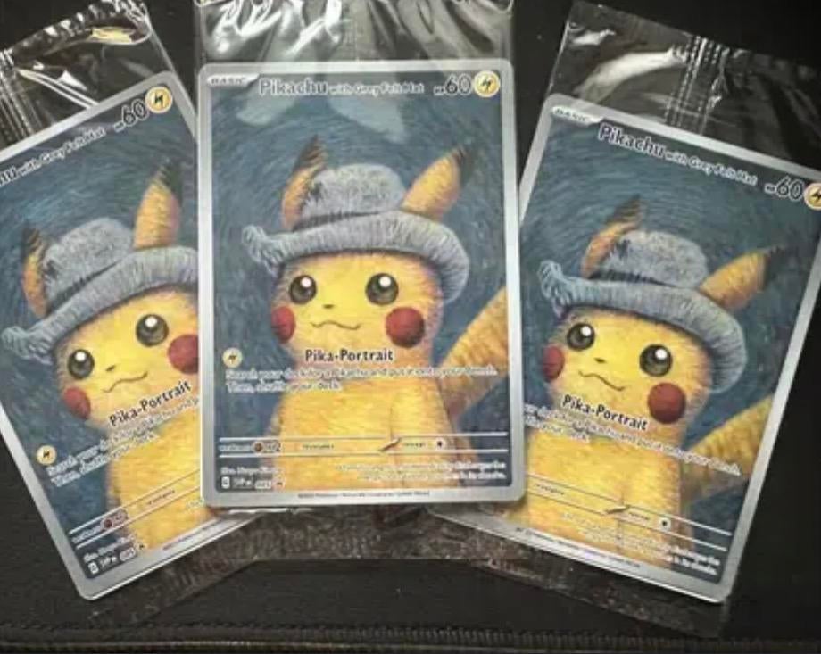 gezocht pikachu van gogh, Hobby en Vrije tijd, Verzamelkaartspellen | Pokémon, Ophalen of Verzenden, Zo goed als nieuw, Meerdere kaarten