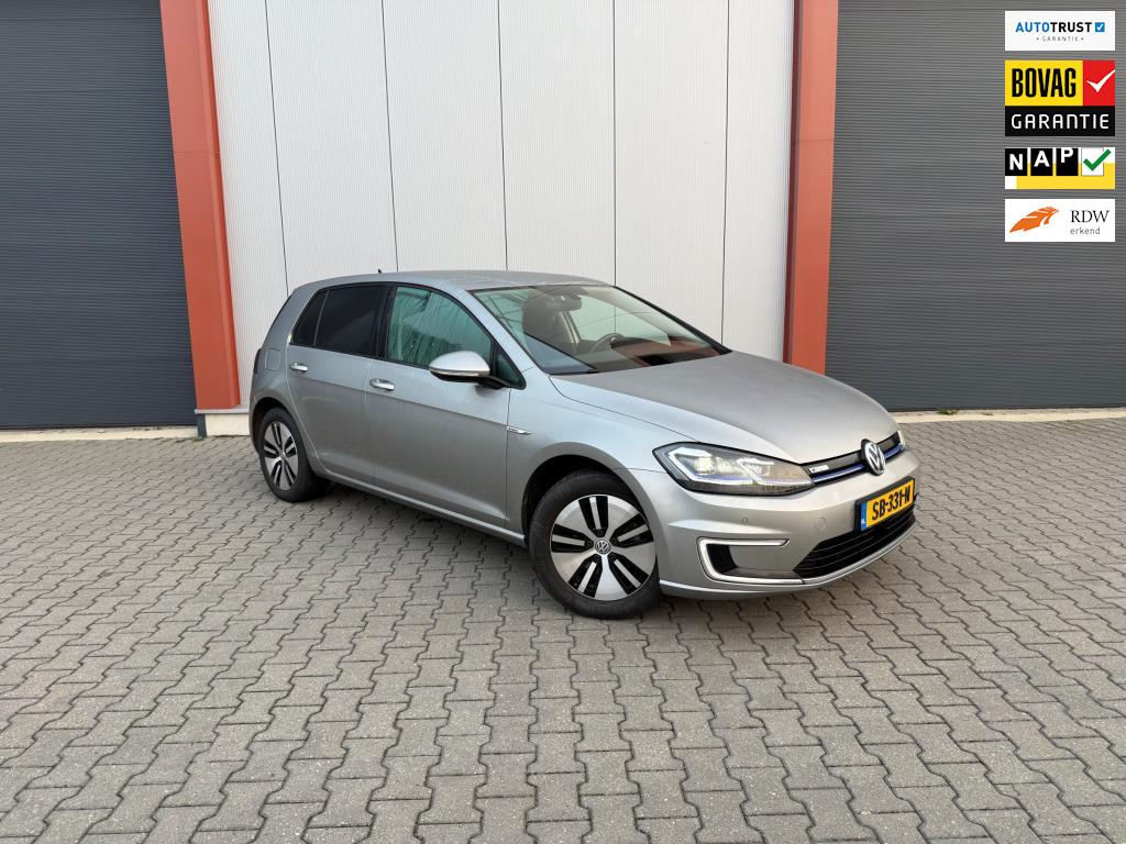Volkswagen E-Golf E-Golf, Auto's, Volkswagen, 596 min, Gebruikt, Zwart, 35 kWh