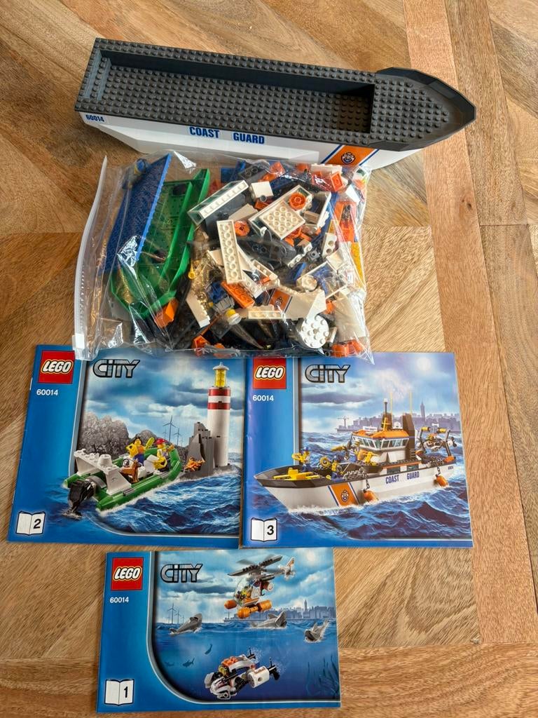 Lego city coastguard 60014, Ophalen, Zo goed als nieuw