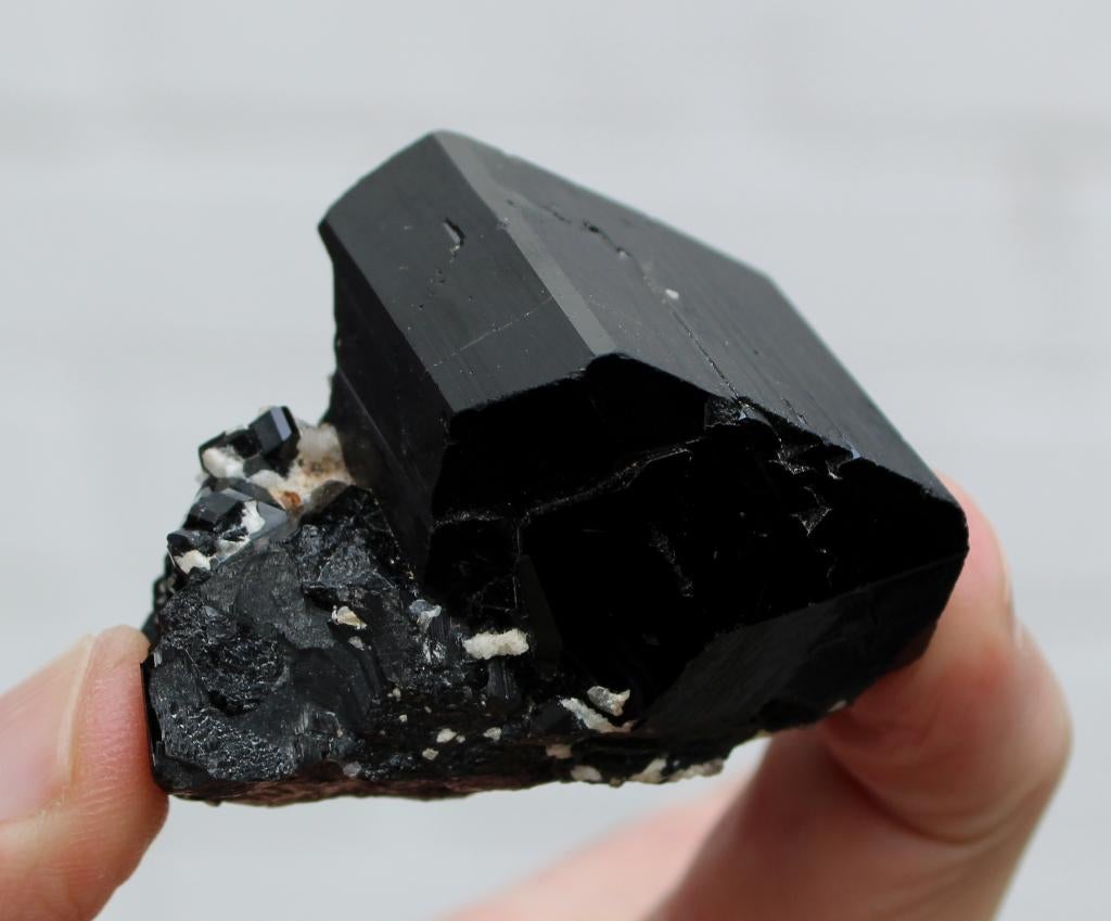 zwarte TOERMALIJN uit Erongo in NAMIBIE, Ophalen of Verzenden, Mineraal