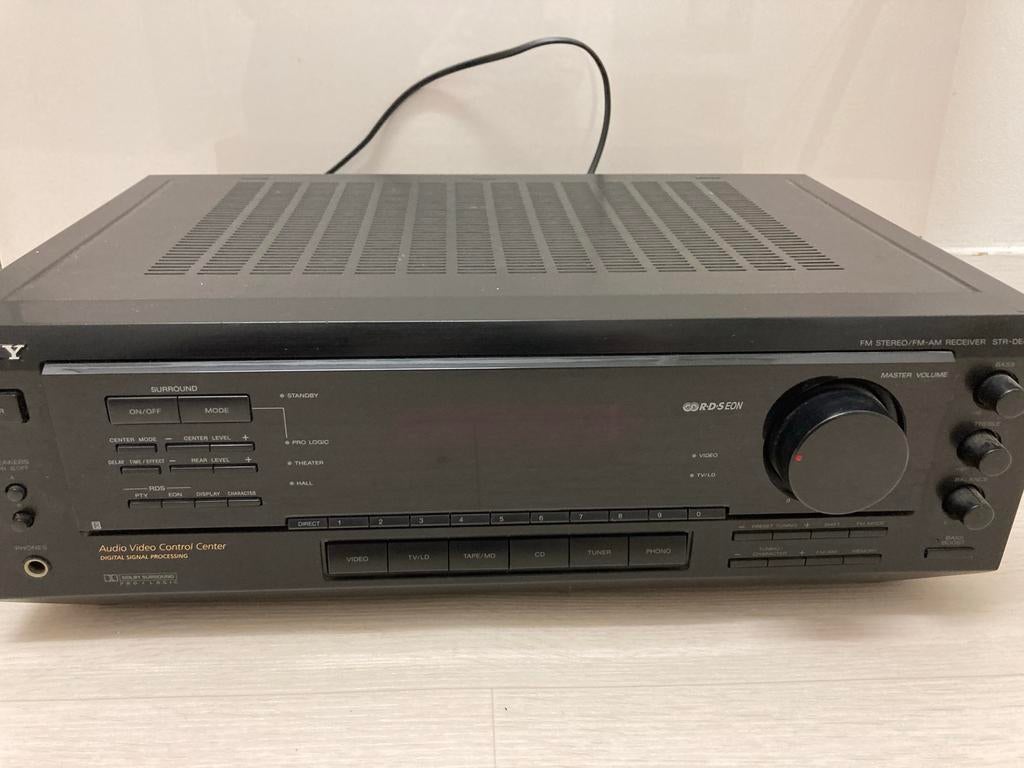 Sony STR-D450Z AM/FM Stereo Receiver met Dolby Pro Logic, Audio, Tv en Foto, Versterkers en Receivers, Ophalen, Sony, 120 watt of meer