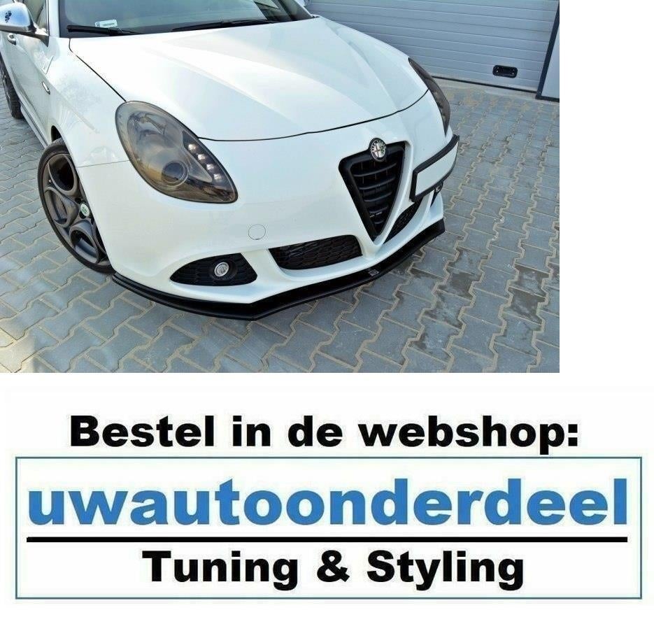 Spoiler Voorspoiler Lip Splitter Voor Alfa Romeo Giulietta, Verzenden
