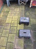 2 x caravan opstapjes zie foto,s ervan., Caravans en Kamperen, Ophalen