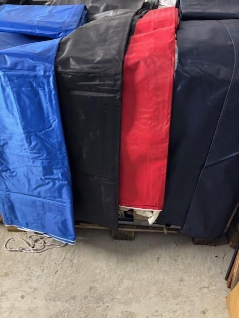 3 kisten met daken en wanden voor de vouwtenten, Tuin en Terras, Partytenten, Ophalen, Minder dan 5 meter, Partytent, Opvouwbaar