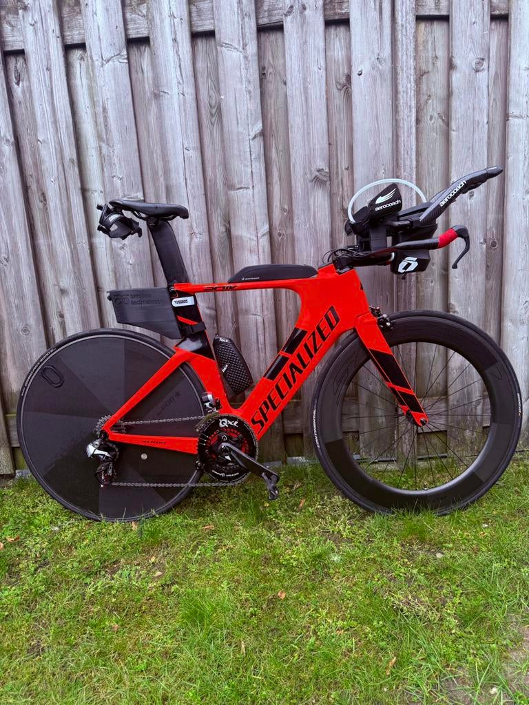 Specialized Shiv Triathlon – Di2 – Quarq Power – AeroCoach, Fietsen en Brommers, Fietsen | Racefietsen, Zo goed als nieuw, Heren