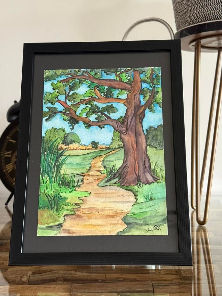 Oude boom, Antiek en Kunst, Kunst | Schilderijen | Klassiek, Ophalen of Verzenden