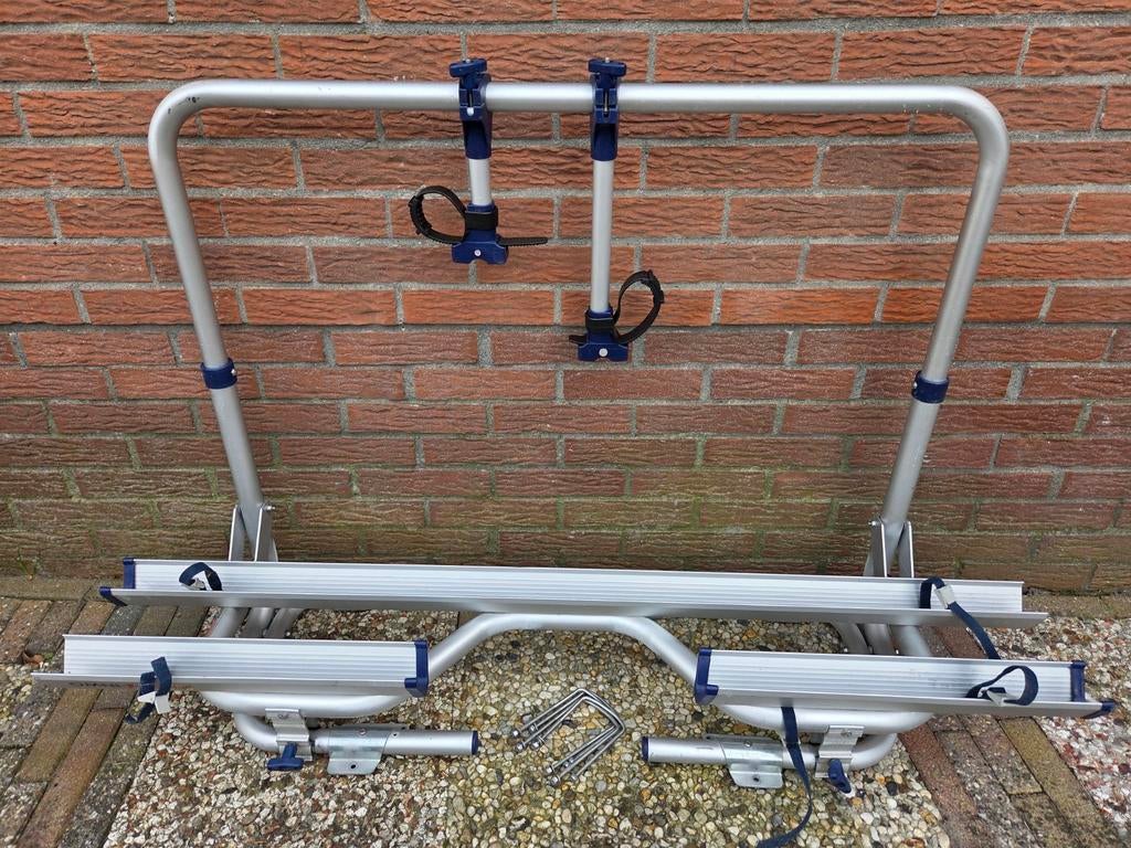 OMNI-BIKE plus fietsendrager voor caravan, Ophalen, Gebruikt