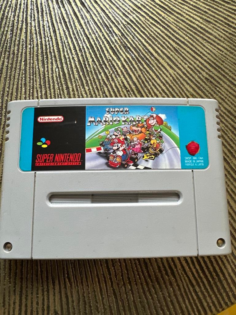 Super Mario Kart SNES - Klassieke Racegame, Spelcomputers en Games, Games | Nintendo Super NES, Gebruikt, Racen en Vliegen, 2 spelers